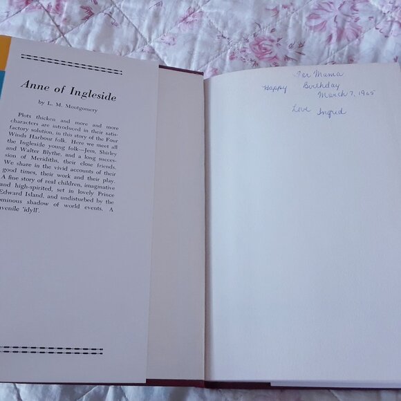 1939 Anne of Ingleside L.M Montgomery Canadian Edition Hardcover - Picture 8 of 16